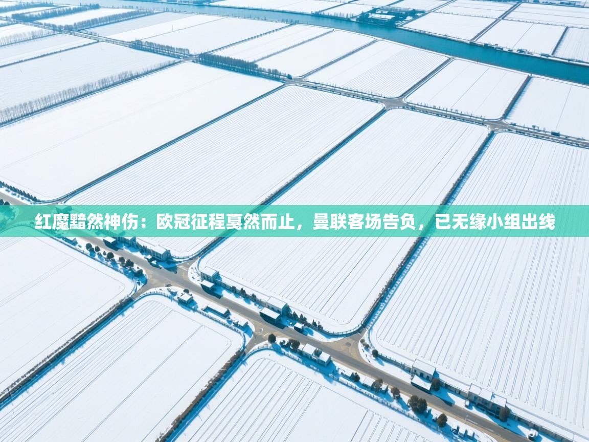 红魔黯然神伤：欧冠征程戛然而止，曼联客场告负，已无缘小组出线  第1张